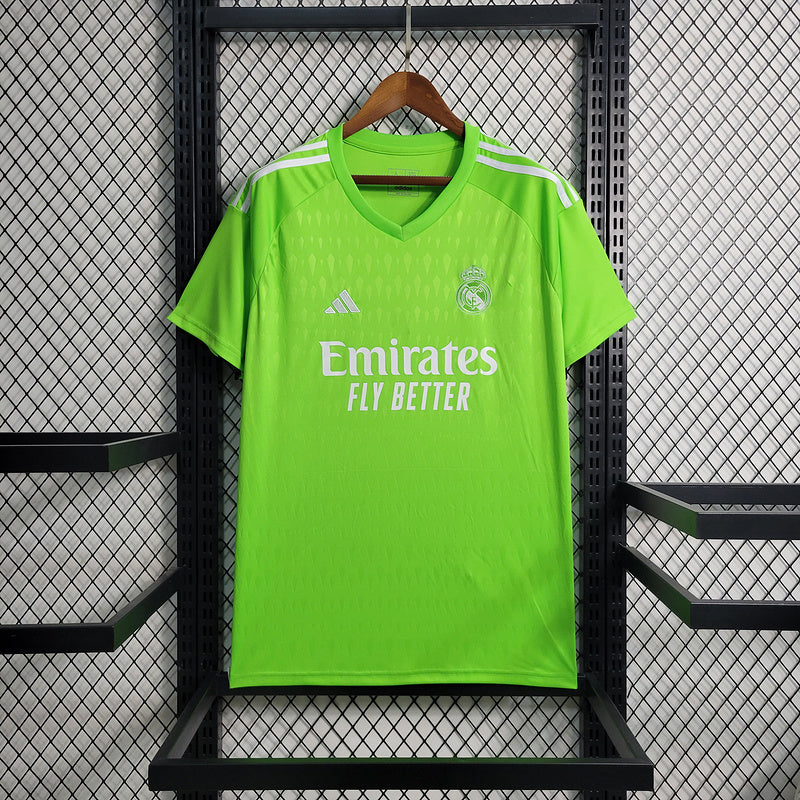 CAMISOLA DO REAL MADRID 23/24 VERDE GOLEIRO