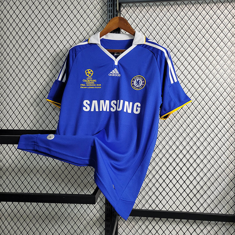 CAMISA RETRÔ DO CHELSEA 08/09 AZUL