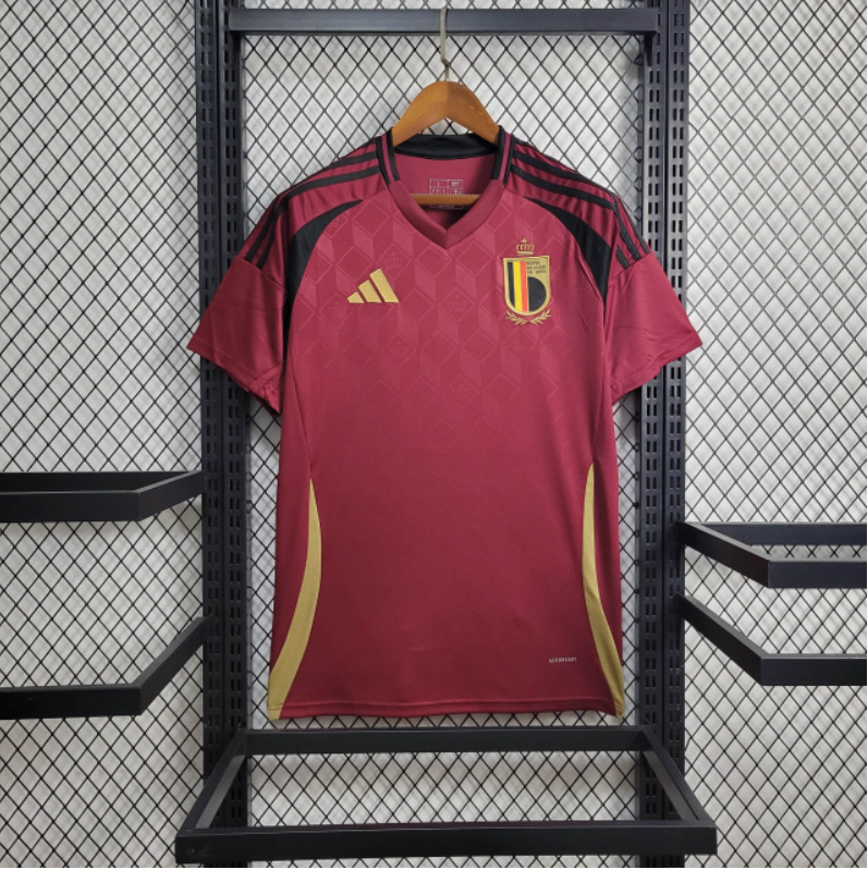 CAMISOLA DA SELEÇÃO DA BELGICA 24/25 VERMELHO