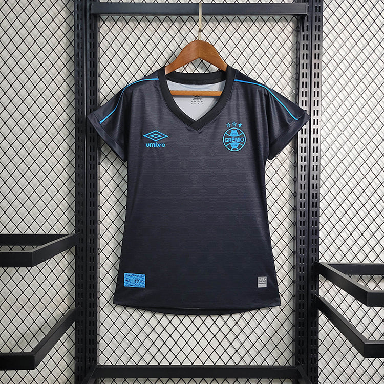 CAMISA FEMININA DO GRÊMIO 23/24 BLACK