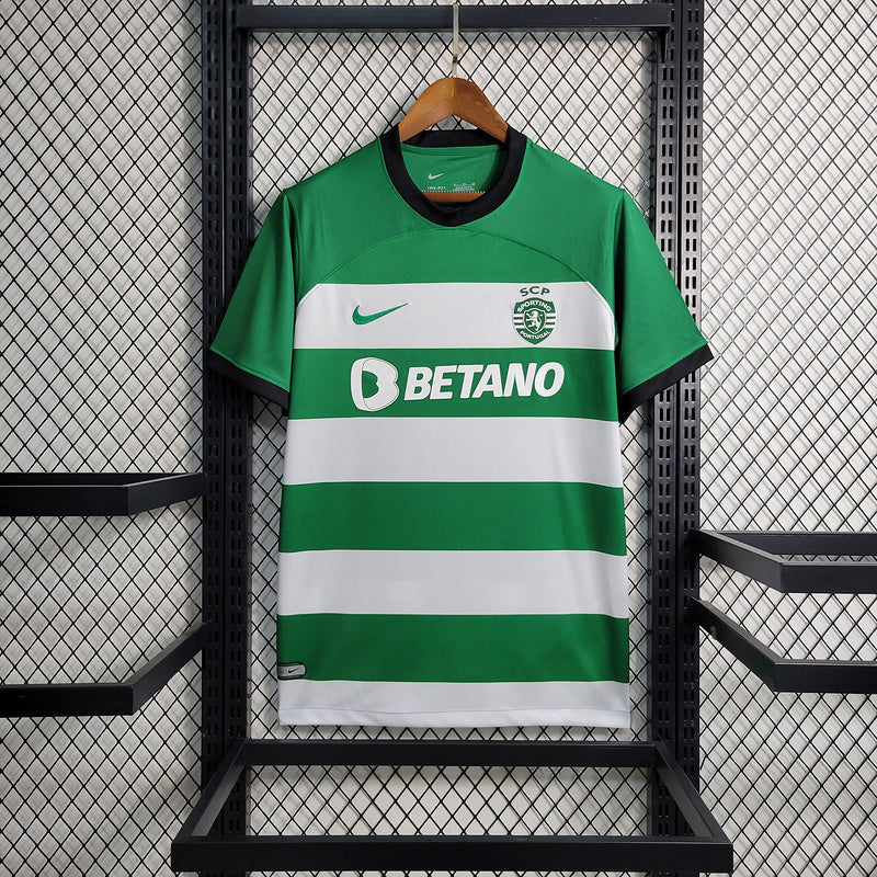 CAMISOLA DO SPORTING LISBOA 23/24 VERDE E BRANCO