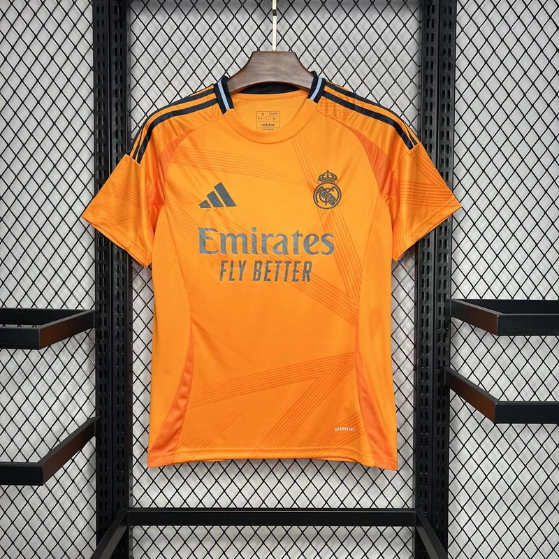 CAMISOLA DO REAL MADRID 24/25 LARANJA