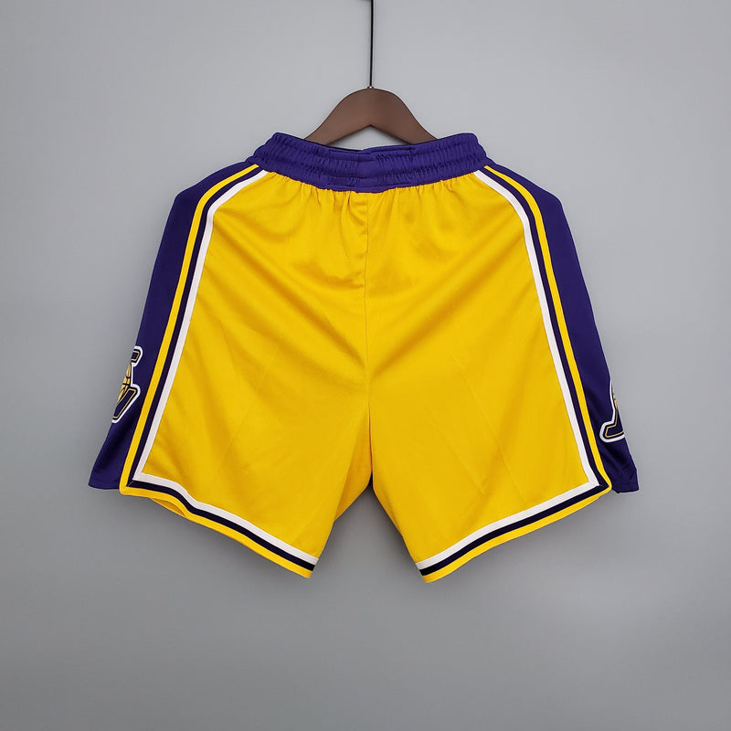 Shorts Los Angeles Lakers Yellow