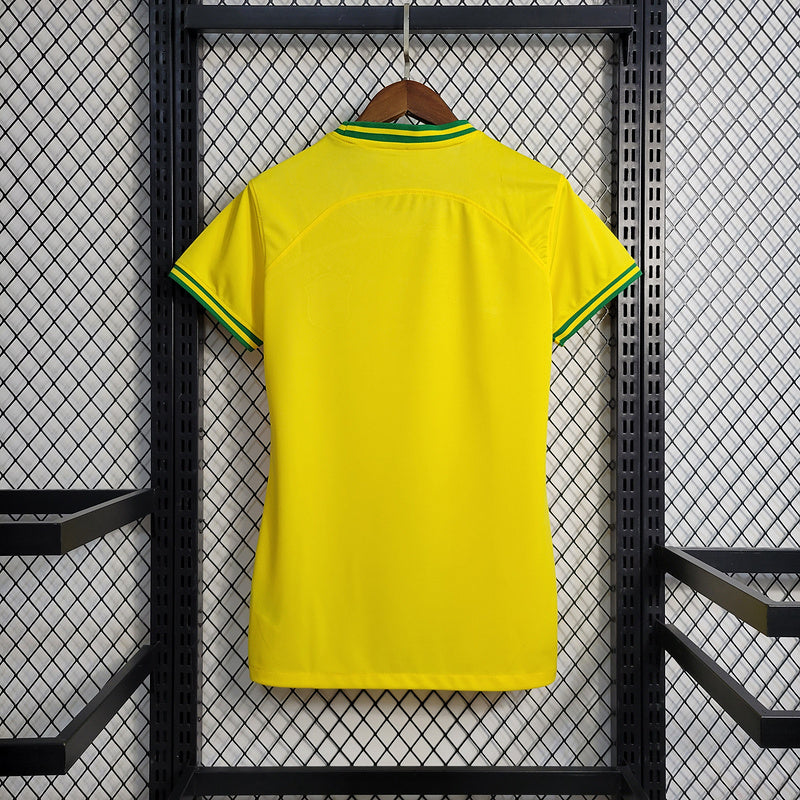 CAMISA FEMININA DO BRASIL 23/24 AMARELO