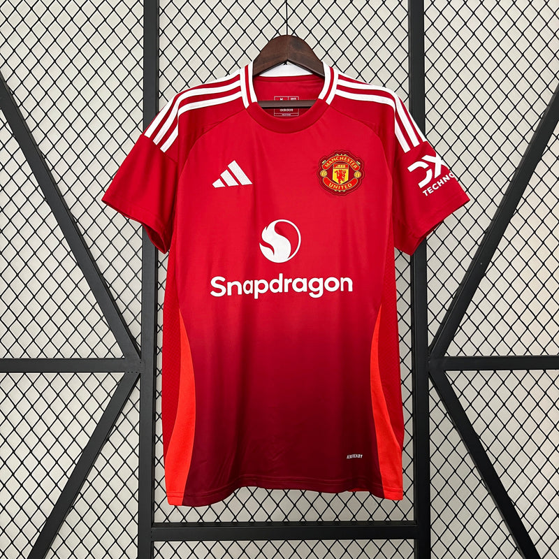 CAMISOLA DO MANCHESTER UNITED 24/25 VERMELHO