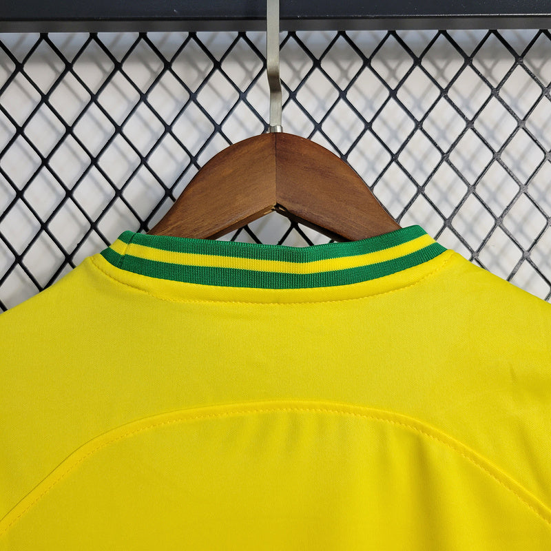 CAMISA FEMININA DO BRASIL 23/24 AMARELO