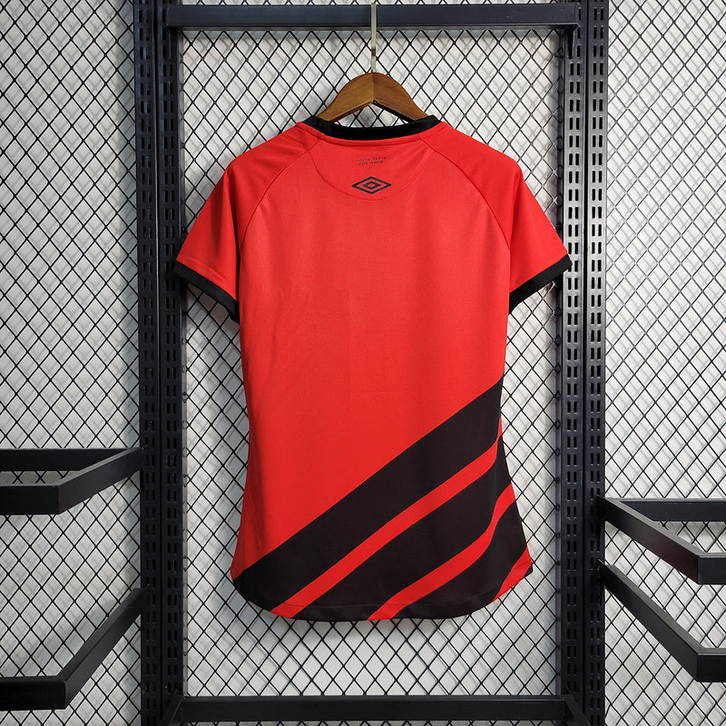 CAMISA FEMININA DO ATLETICO PARANAENSE 23/24 VERMELHO