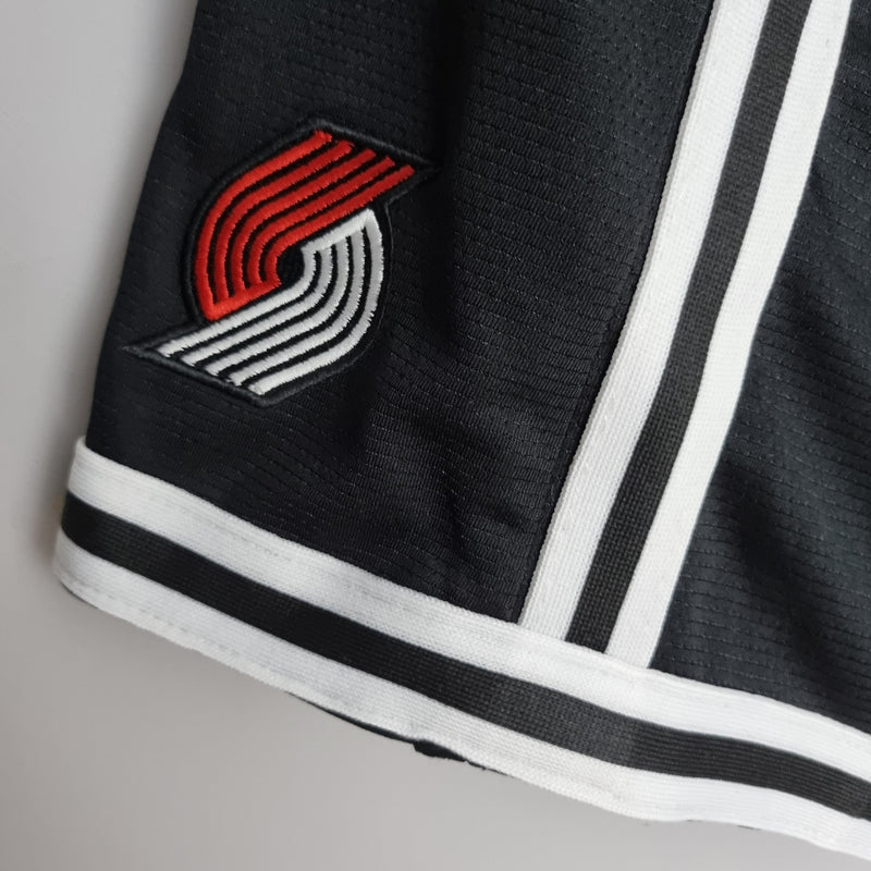 Shorts Portland Trail Blazers Black NBA