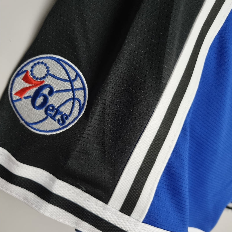 Shorts Philadelphia 76ers Blue Black NBA