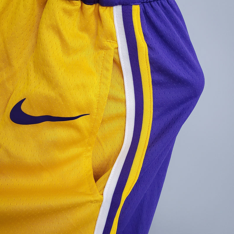 Shorts Los Angeles Lakers Yellow