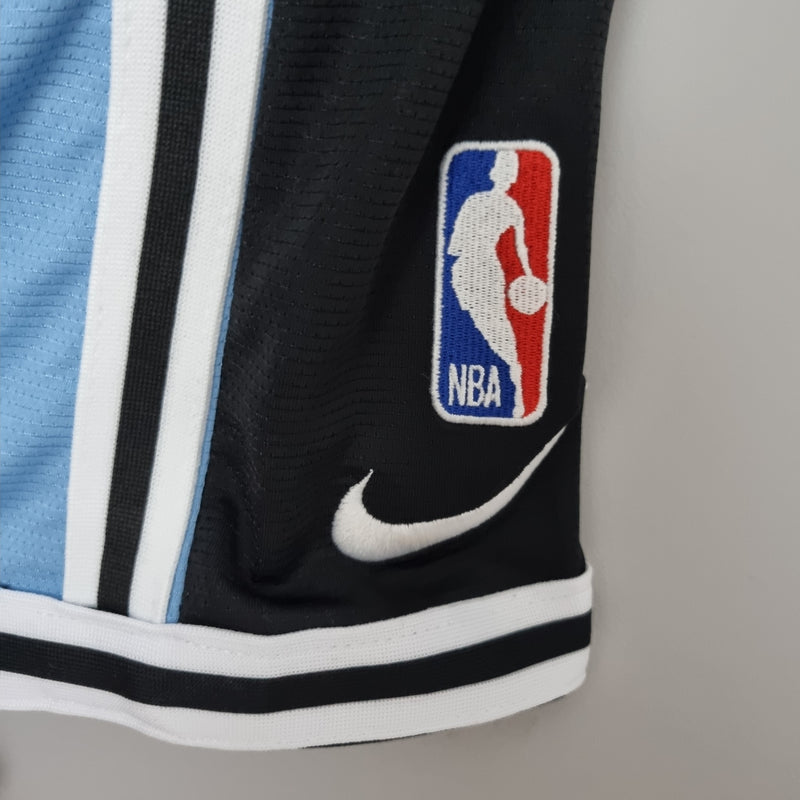 Shorts Memphis Grizzlies Blue Black NBA