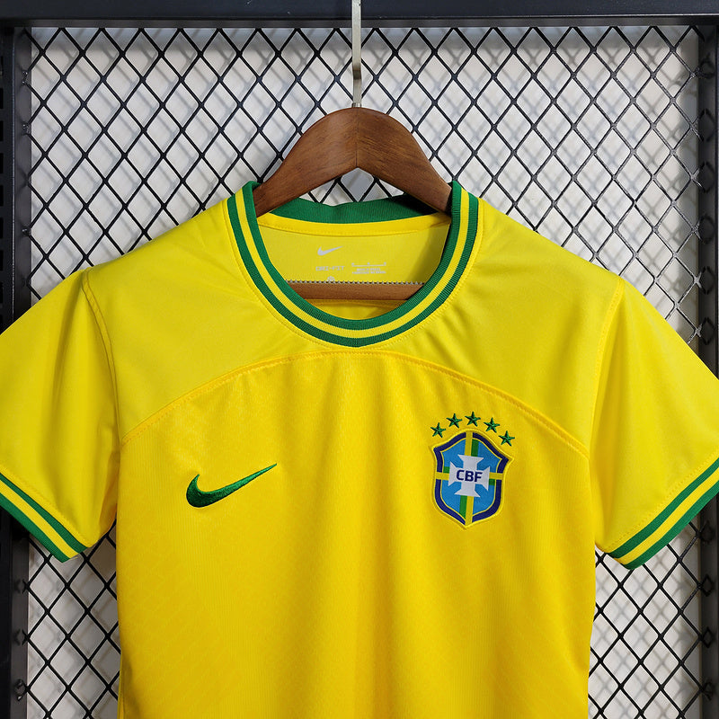 CAMISA FEMININA DO BRASIL 23/24 AMARELO