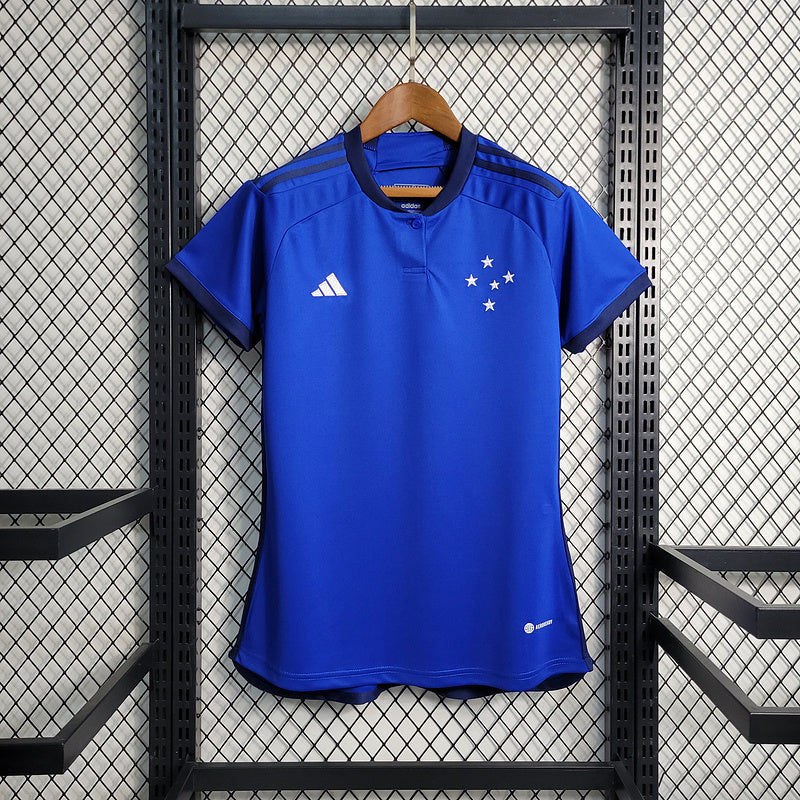 CAMISA FEMININA DO CRUZEIRO 23/24 AZUL