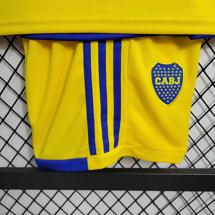 KIT INFANTIL DO BOCA JUNIORS 23/24 AMARELO