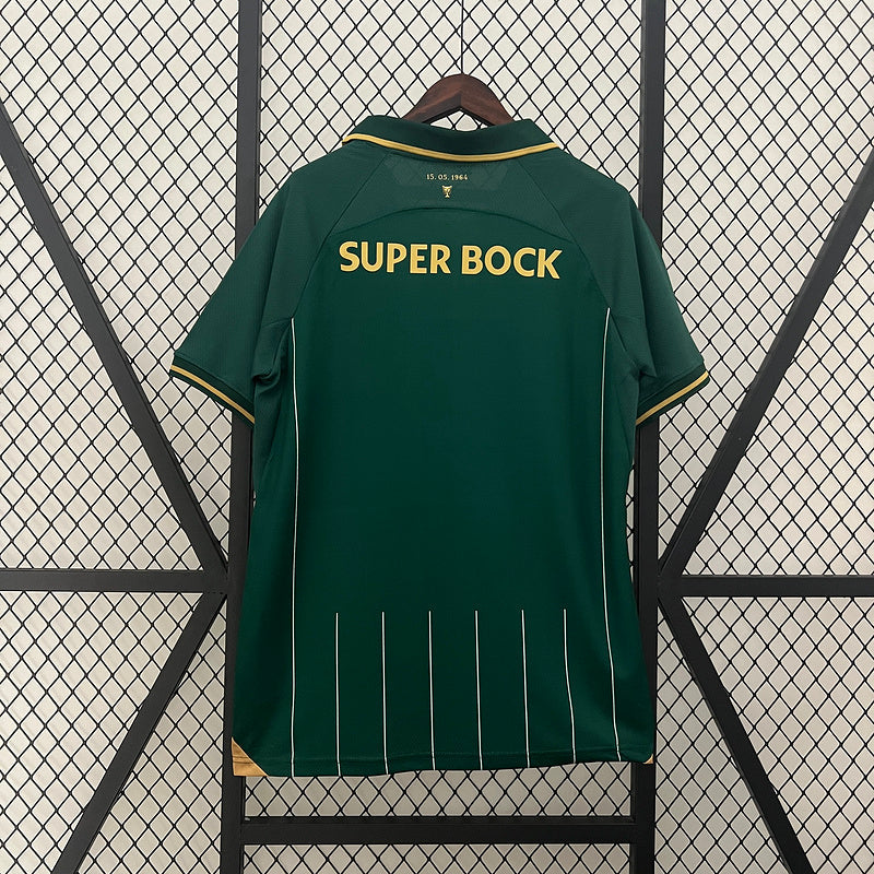 CAMISOLA DO SPORTING LISBOA 24/25 VERDE EDIÇÃO ESPECIAL