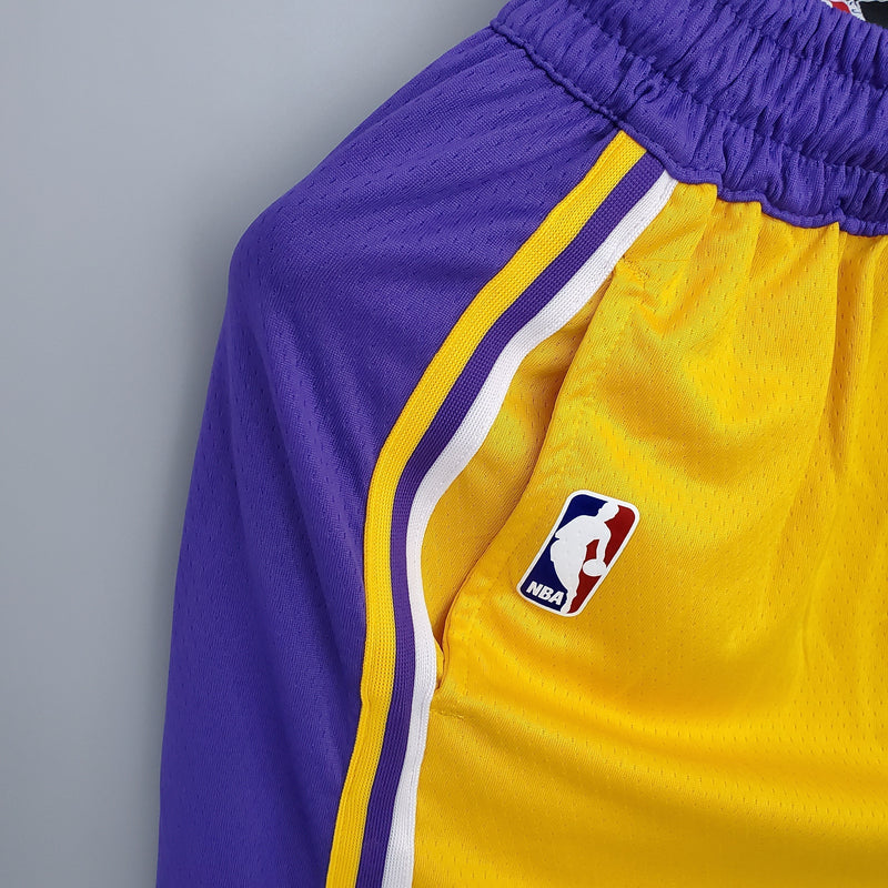 Shorts Los Angeles Lakers Yellow