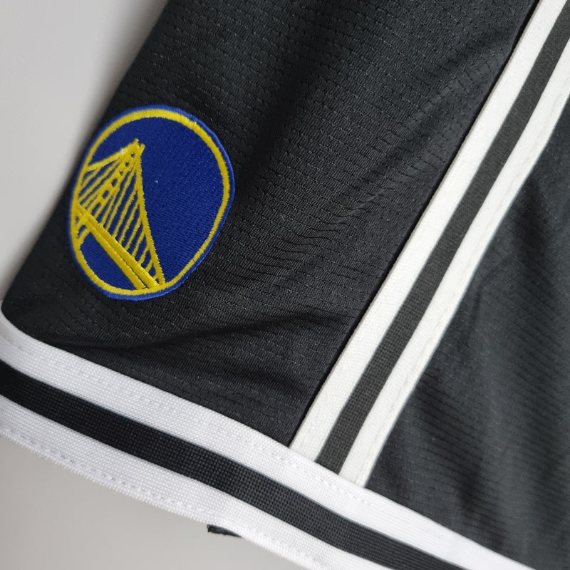 Shorts Golden State Warriors Black NBA