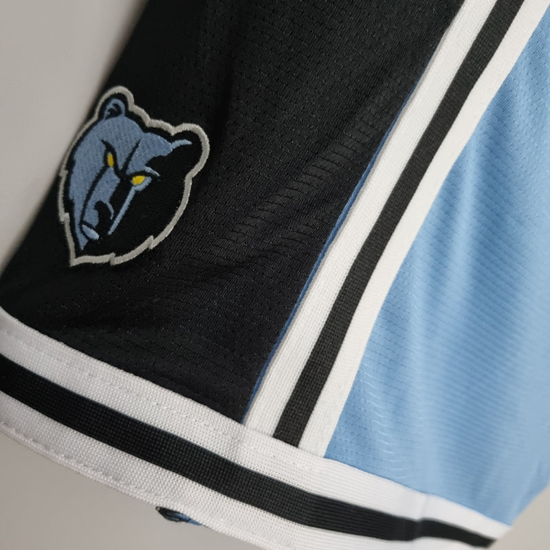 Shorts Memphis Grizzlies Blue Black NBA