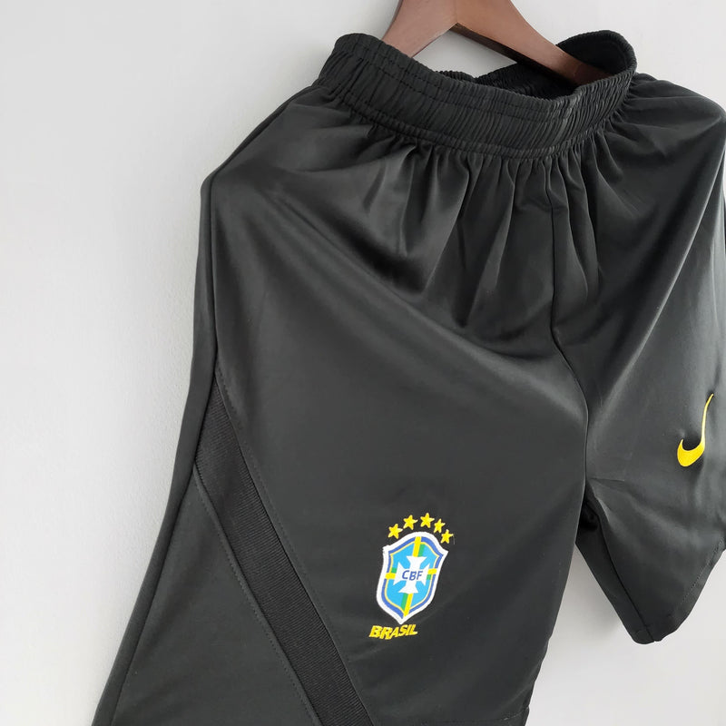 Shorts Brasil 2022/22 Black Training - ResPeita Sports 