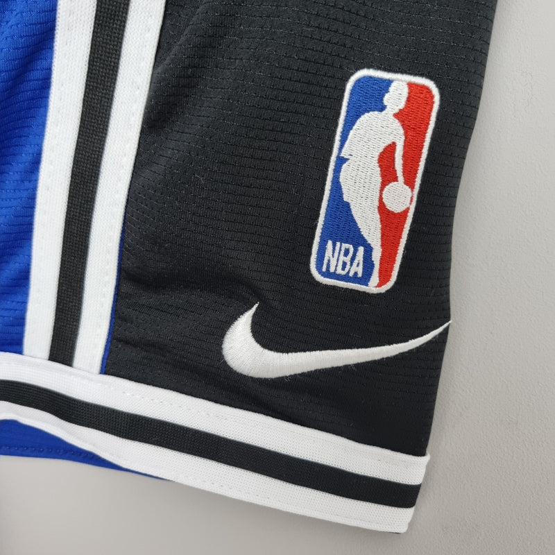 Shorts Dallas Mavericks Blue Black NBA