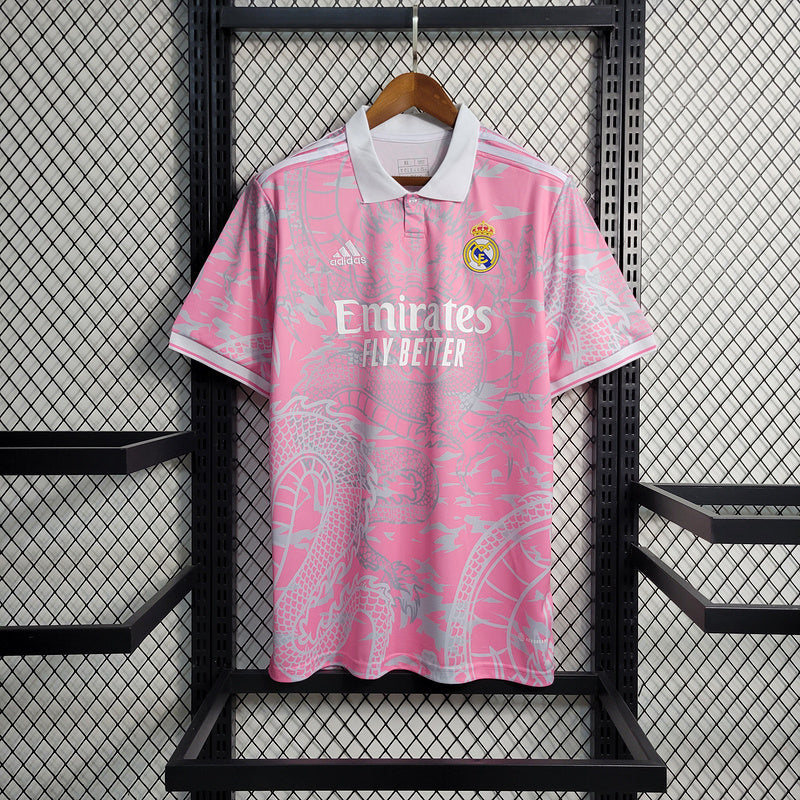 CAMISOLA DO REAL MADRID 23/24 DRAGÃO ROSA