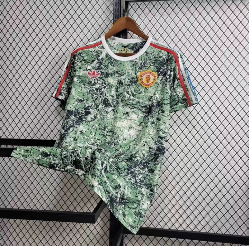 CAMISOLA DO MANCHESTER UNITED 24/25 VERDE BRANDING