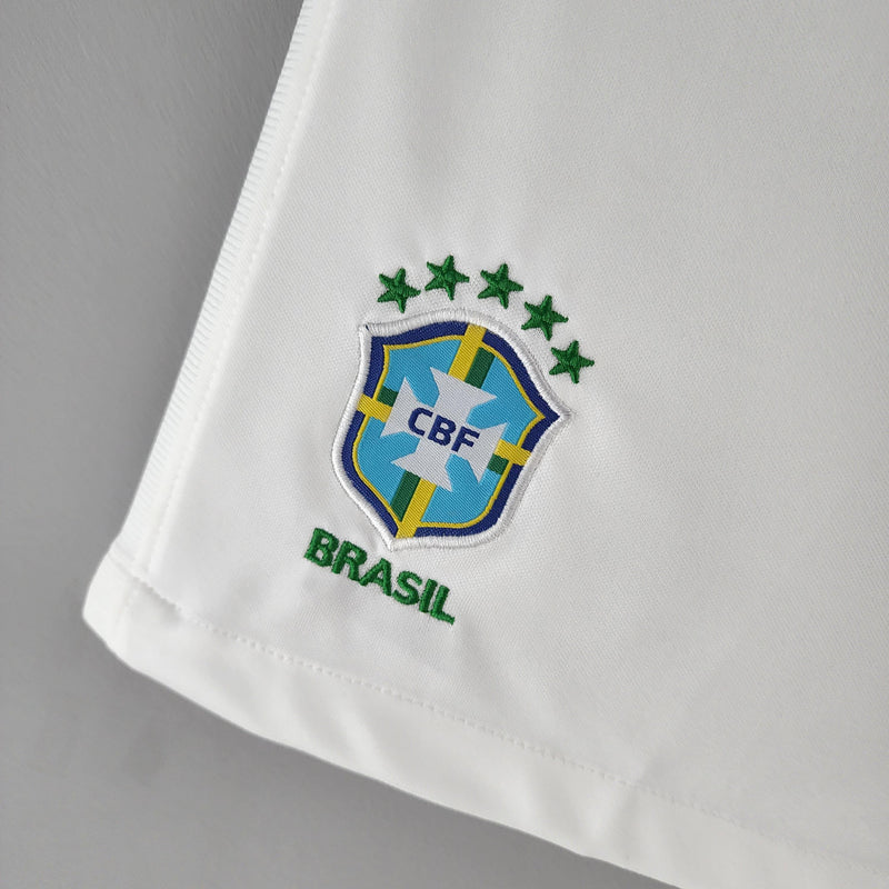 Shorts Brasil 2022/22 White - ResPeita Sports 