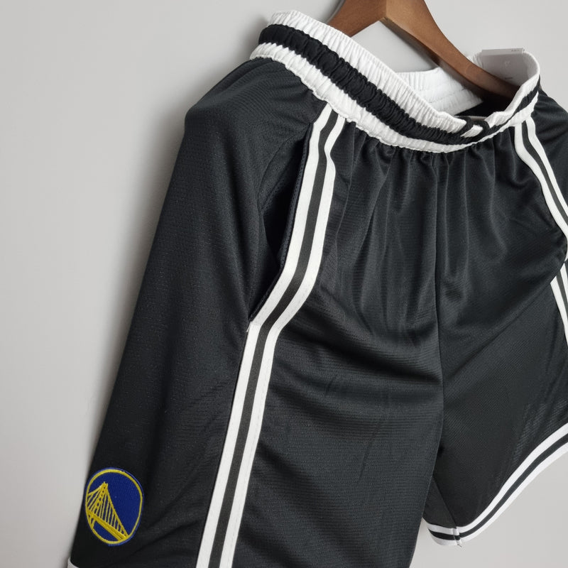 Shorts Golden State Warriors Black NBA