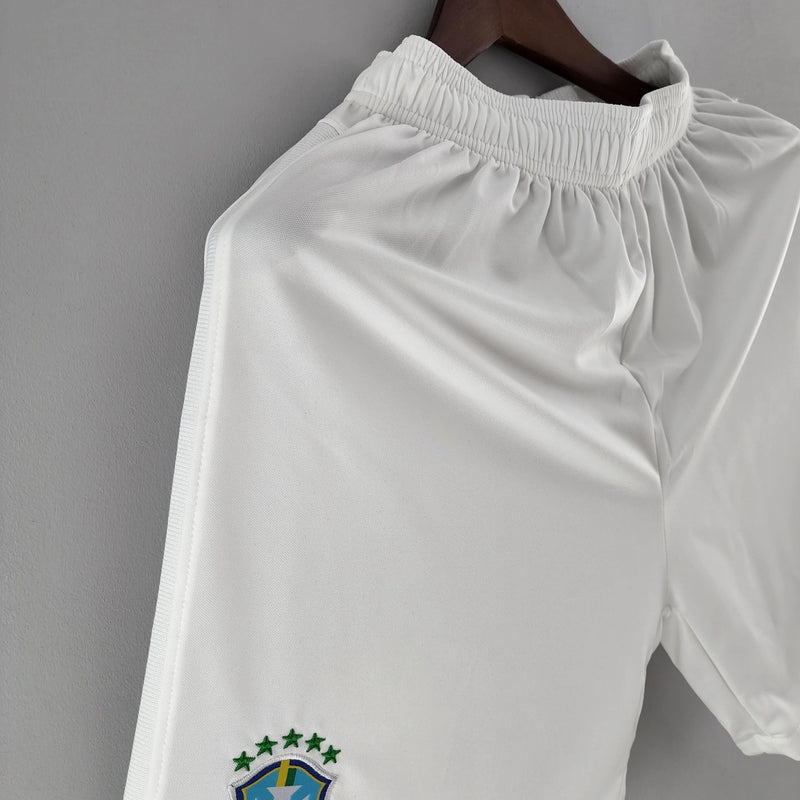 Shorts Brasil 2022/22 White - ResPeita Sports 