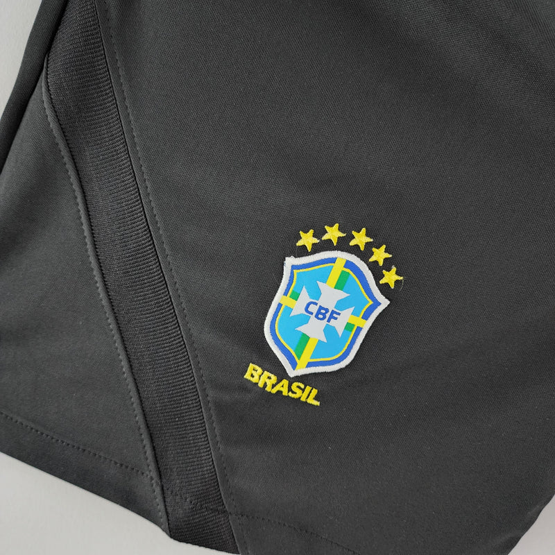 Shorts Brasil 2022/22 Black Training - ResPeita Sports 