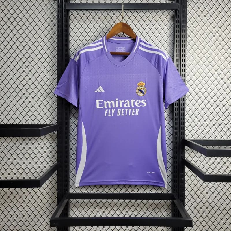 CAMISOLA DO REAL MADRID 24/25 ROXO