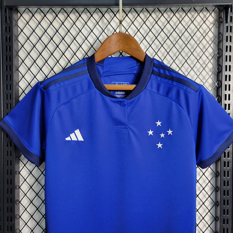 CAMISA FEMININA DO CRUZEIRO 23/24 AZUL