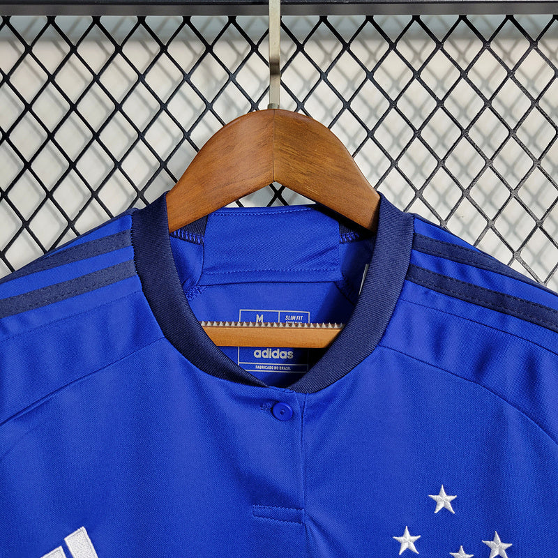 CAMISA FEMININA DO CRUZEIRO 23/24 AZUL