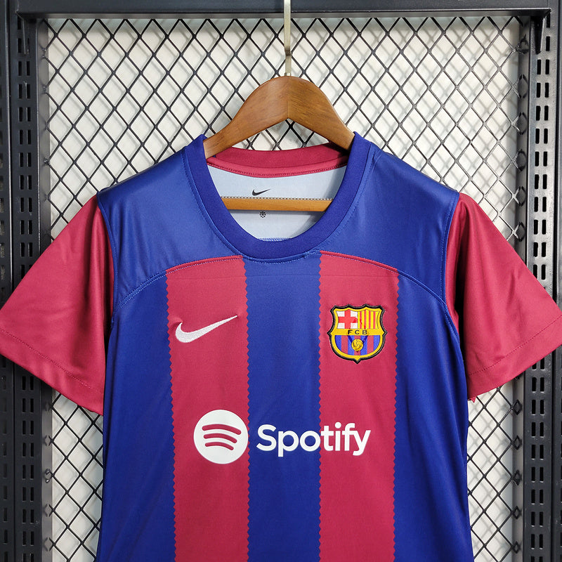 CAMISA FEMININA DO BARCELONA 23/24 TRADICIONAL