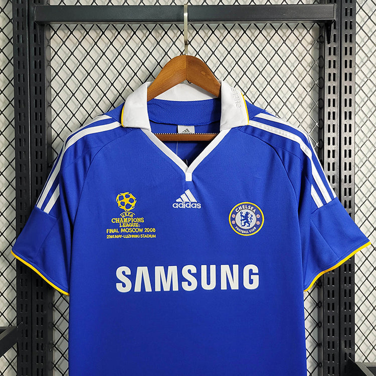 CAMISA RETRÔ DO CHELSEA 08/09 AZUL