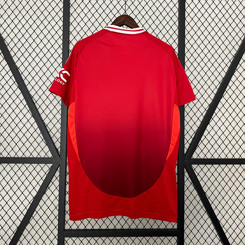 CAMISOLA DO MANCHESTER UNITED 24/25 VERMELHO