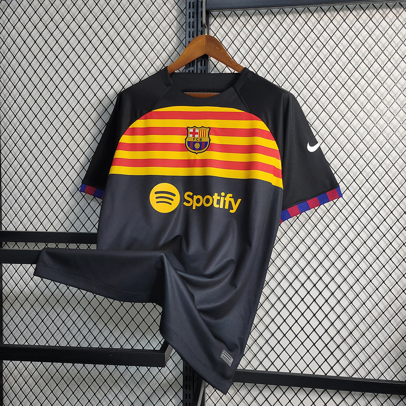 CAMISOLA DO BARCELONA 23/24 BLACK TREINO