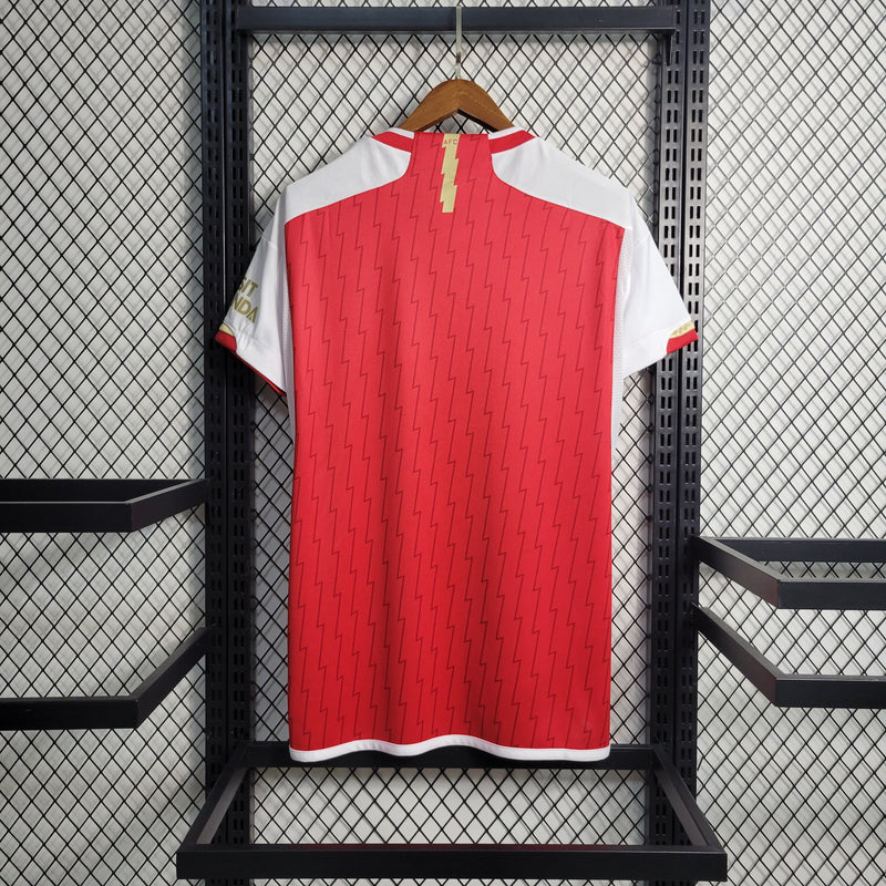 CAMISOLA DO ARSENAL 23/24 VERMELHO E BRANCO