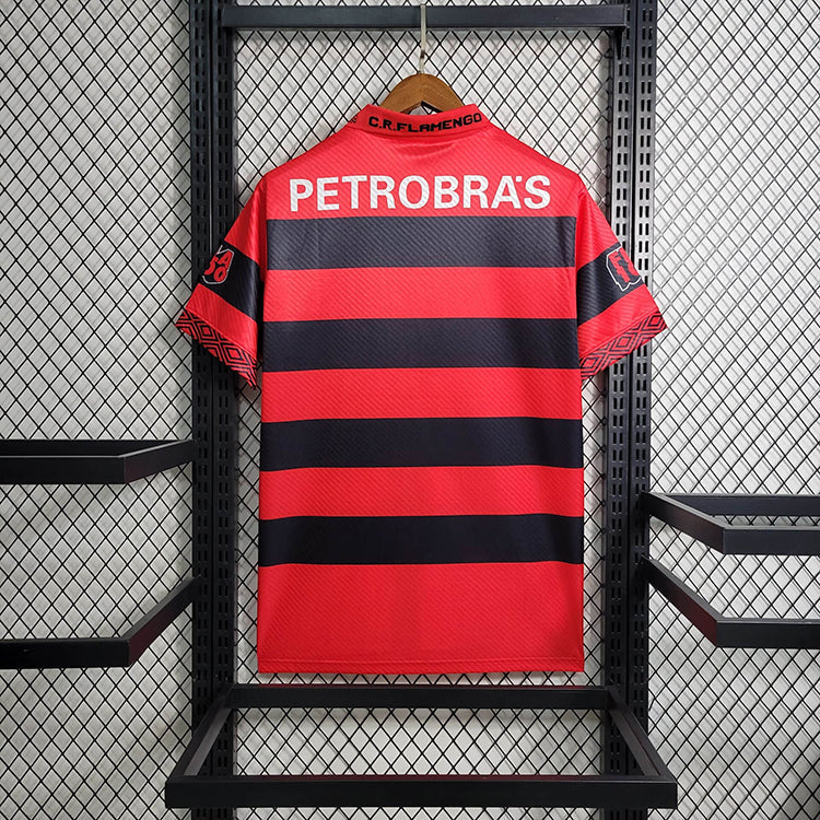 CAMISA RETRÔ DO FLAMENGO 94/95 VERMELHO E PRETO