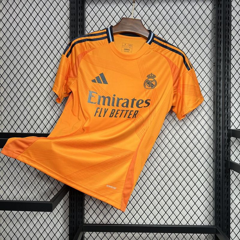 CAMISOLA DO REAL MADRID 24/25 LARANJA