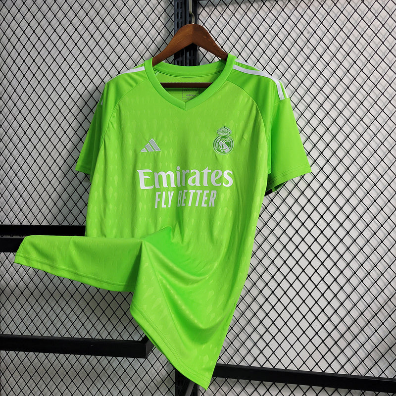 CAMISOLA DO REAL MADRID 23/24 VERDE GOLEIRO