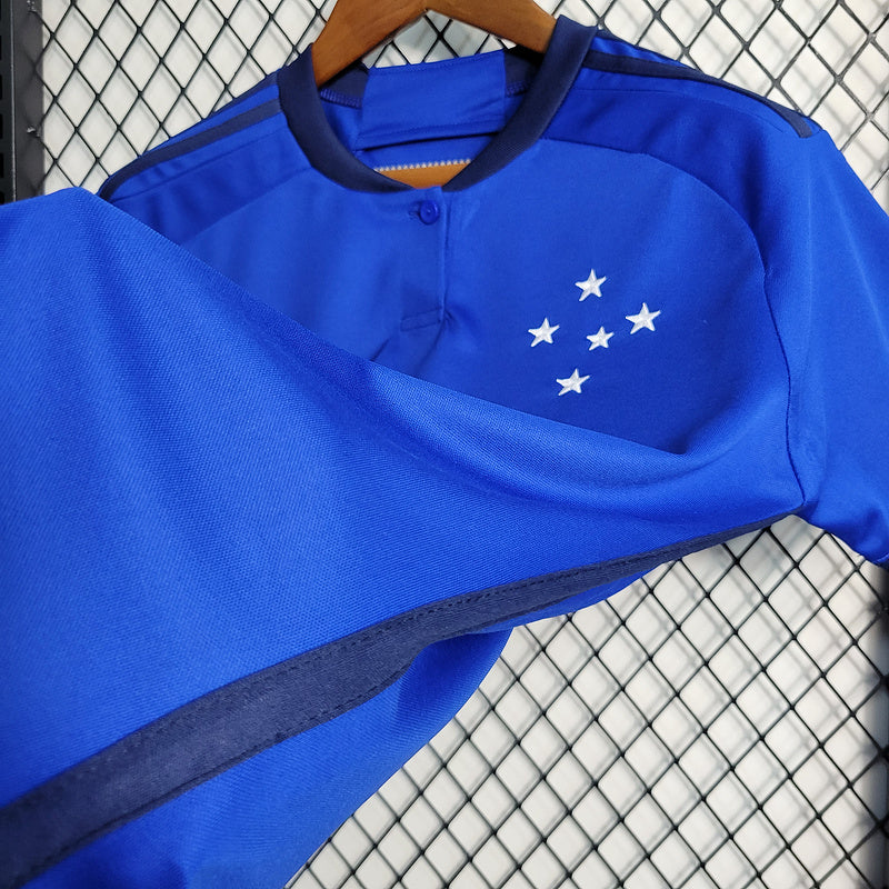 CAMISA FEMININA DO CRUZEIRO 23/24 AZUL