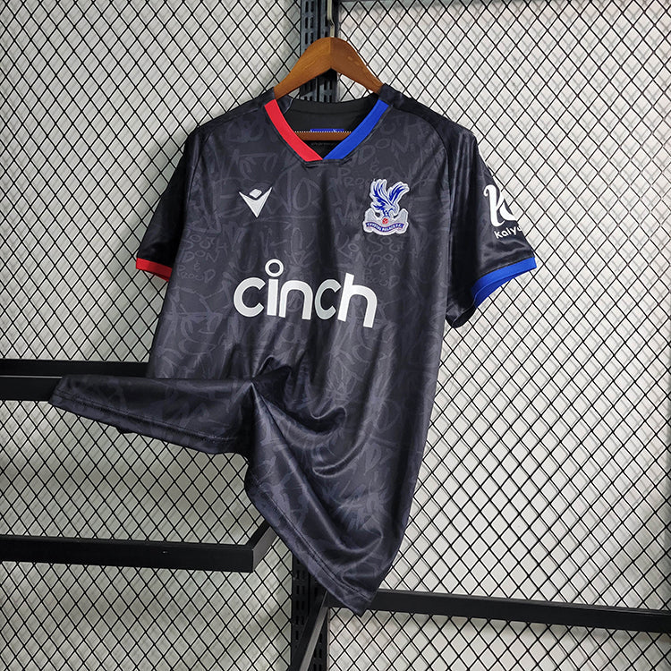 CAMISOLA DO CRYSTAL PALACE 23/24 PRETO