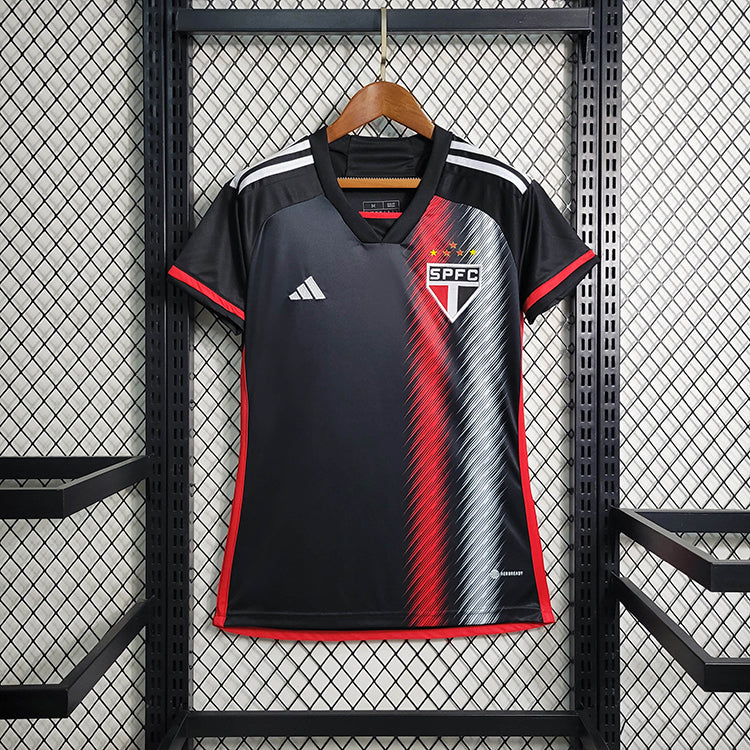 CAMISA FEMININA DO SÃO PAULO 23/24 PRETO