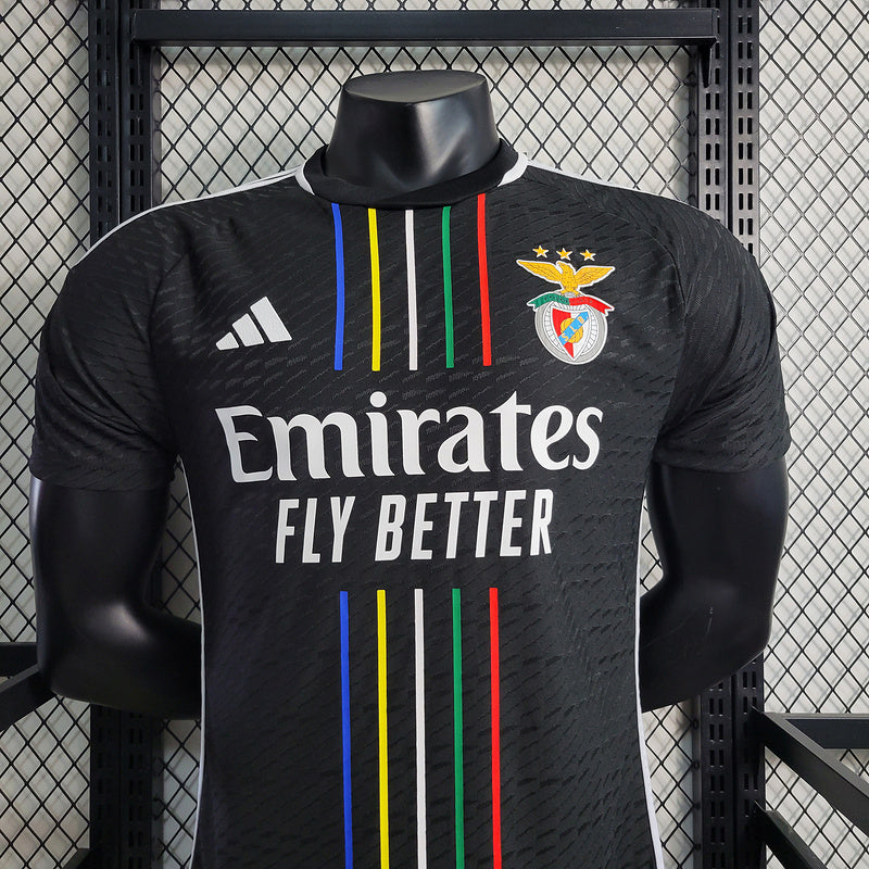 CAMISA VERSÃO PLAYER DO BENFICA 23/24 BLACK