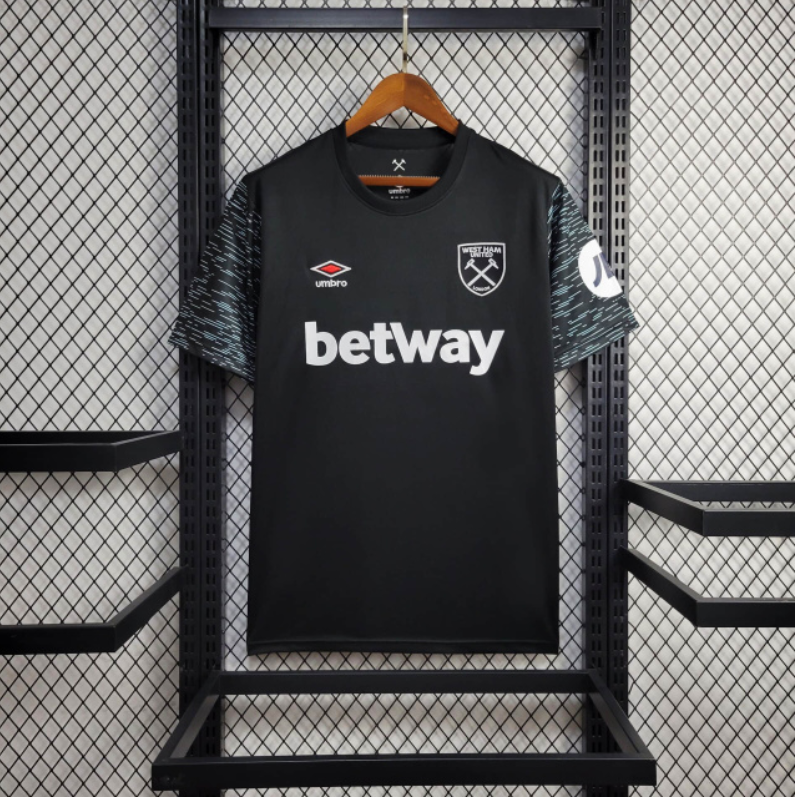 CAMISOLA DO WEST HAM 24/25 PRETO