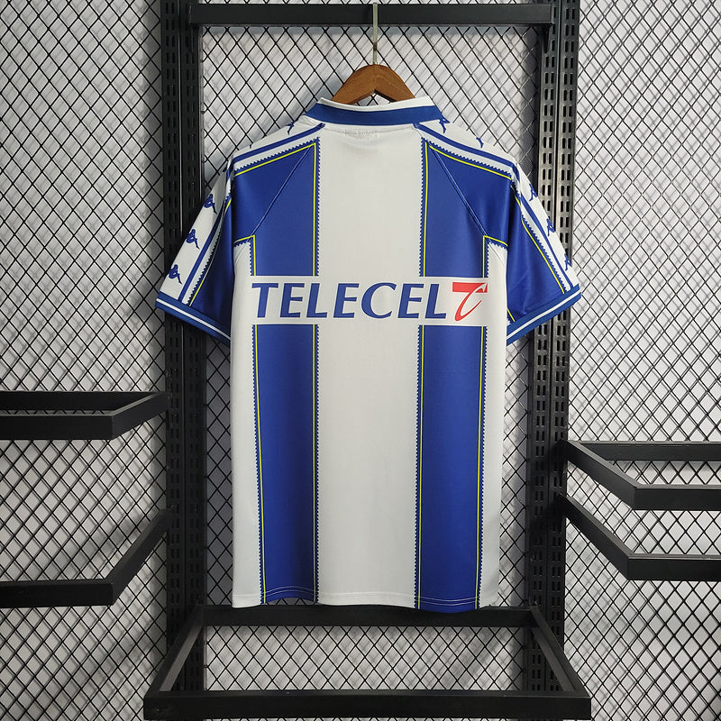 CAMISA RETRÔ DO PORTO 97/99 BRANCO E AZUL