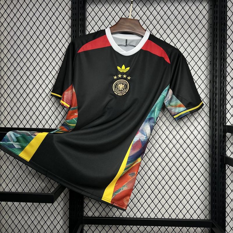 CAMISOLA DA SELEÇÃO DO GERMANY 24/25 PRETO