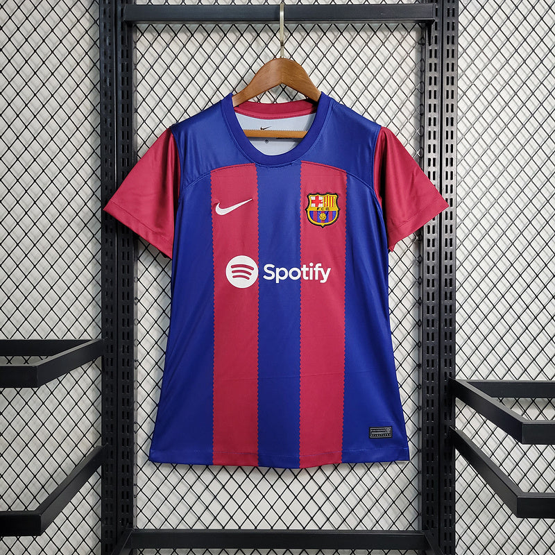 CAMISA FEMININA DO BARCELONA 23/24 TRADICIONAL