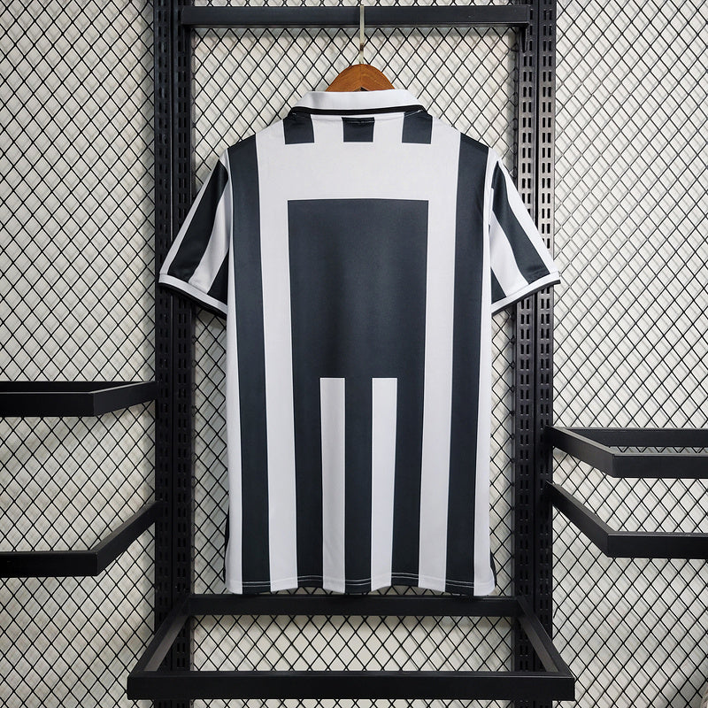 CAMISA RETRÔ DA JUVENTUS 95/97 BRANCO E PRETO